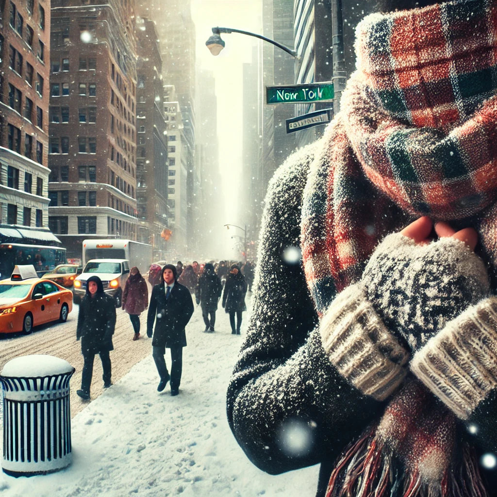 Luxury Cashmere Warm Scarf for Men and Women for a warm winter