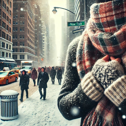 Luxury Cashmere Warm Scarf for Men and Women for a warm winter
