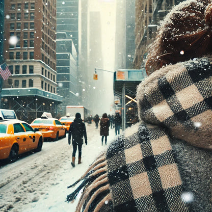 Luxury Cashmere Warm Scarf for Men and Women for a warm winter