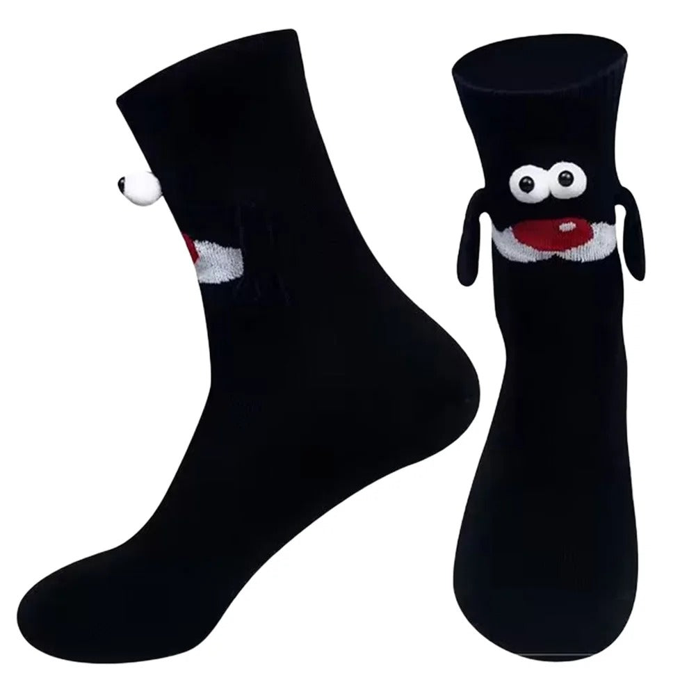 Magnetic Holding Hands Christmas Socks – Soft, Warm, and Fun Holiday Gift for Women & Men